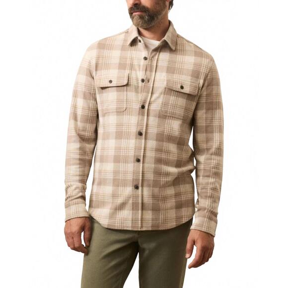 FAHERTY Other - NEW FAHERTY legend sweater shirt in sandbar plaid
